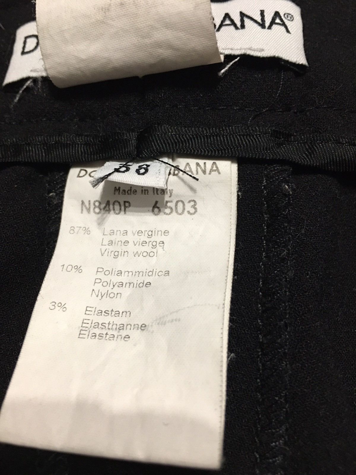 Dolce & Gabbana Dolce & Gabbana Virgin Wool Italy Pants Size EU38 Size 26" / US 2 / IT 38 - 11 Thumbnail