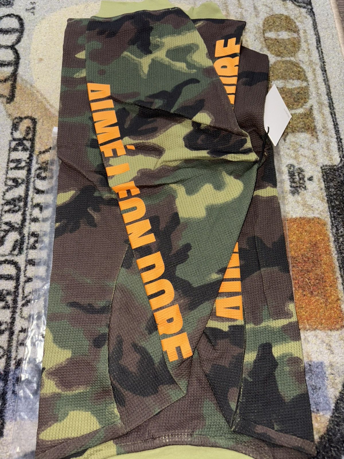 Aime Leon Dore Aime Leon Dore Mesh Camo Long Sleeve Tee Size US XXL / EU 58 / 5 - 2 Thumbnail