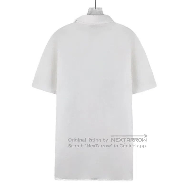 Loro Piana Loro Piana White cotton collar single-breasted short-sleev Size US XL / EU 56 / 4 - 2 Thumbnail