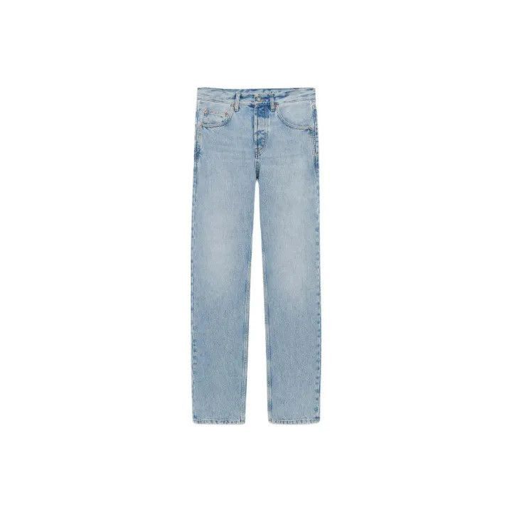Saint Laurent Blue Bay Denim Baggy Jeans -2507