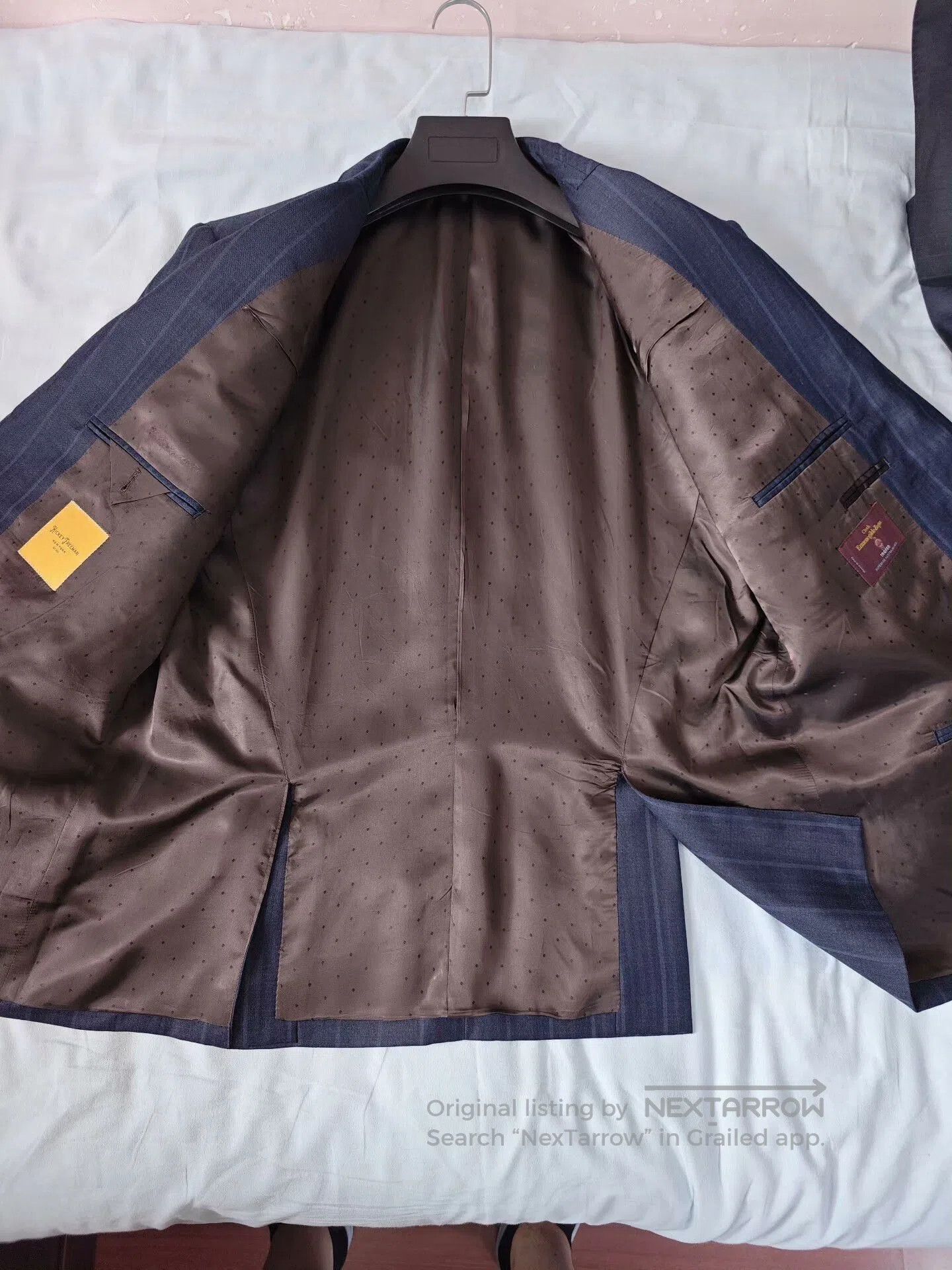 Hickey Freeman Hickey Freeman Italian Wool Suit. Size US L / EU 52-54 / 3 - 6 Thumbnail