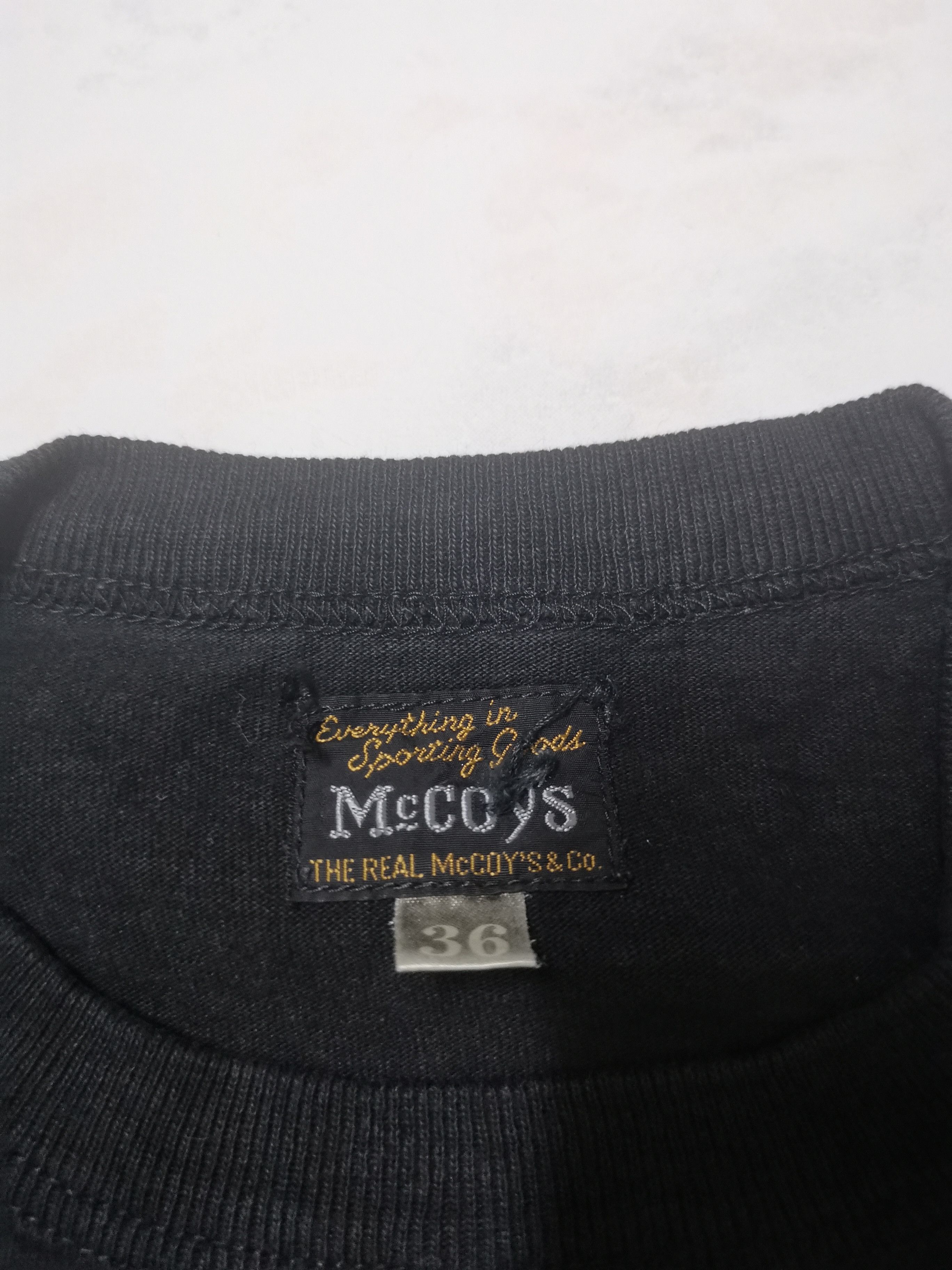 Japanese Brand × The Real McCoy's Vintage the real mccoy tshirt Size US XS / EU 42 / 0 - 7 Thumbnail