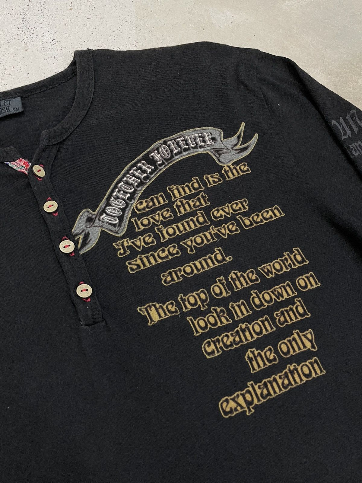 Bullet Noise Bullet Noise The Fusion Japan Tattoed Japanese Poem Faded Size US XL / EU 56 / 4 - 16 Thumbnail