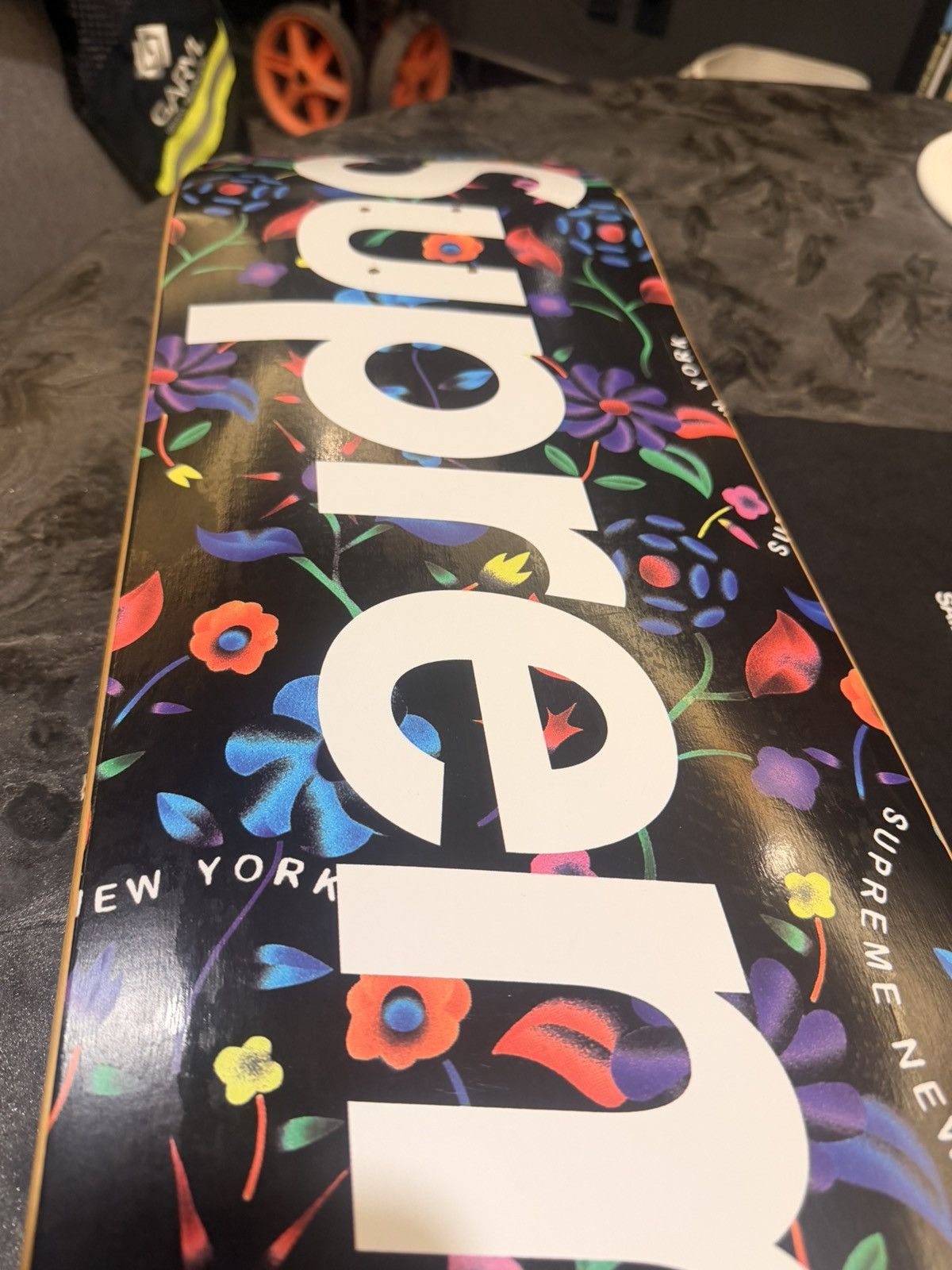 Supreme Supreme Floral Logo Skateboard Size ONE SIZE - 2 Thumbnail