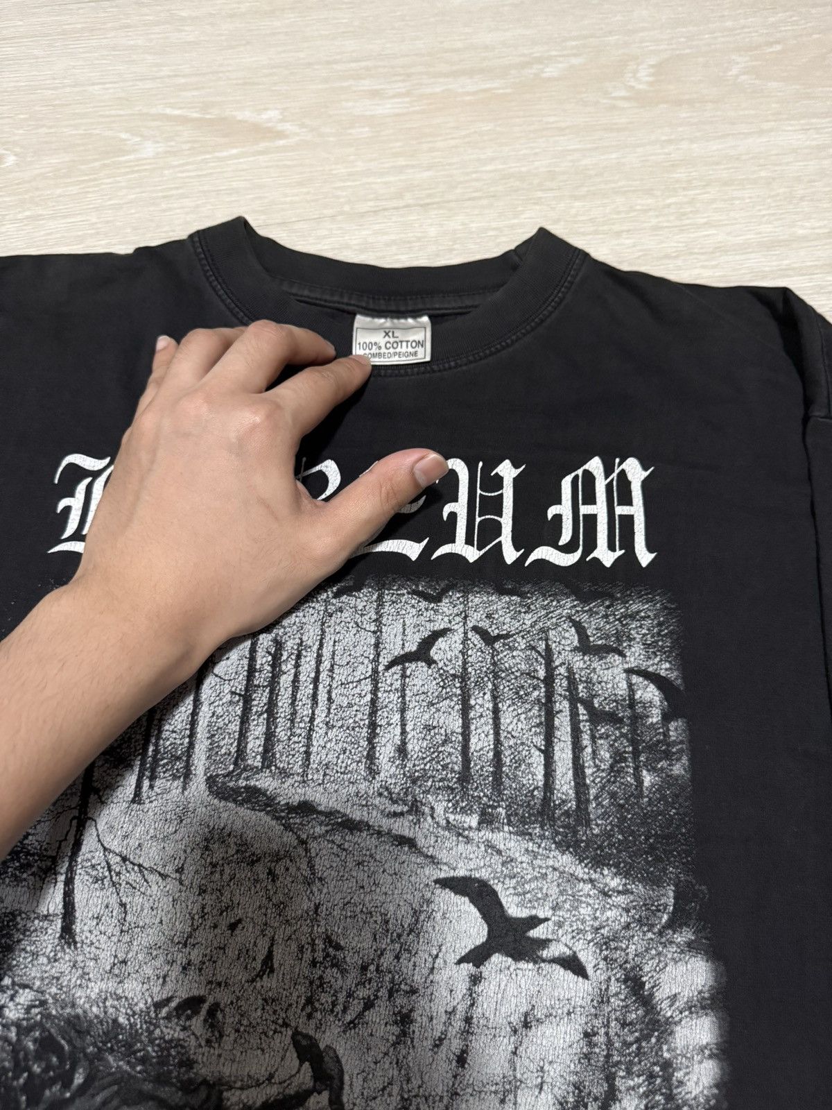 Band Tees × Vintage Burzum 1998 Size US S / EU 44-46 / 1 - 2 Thumbnail