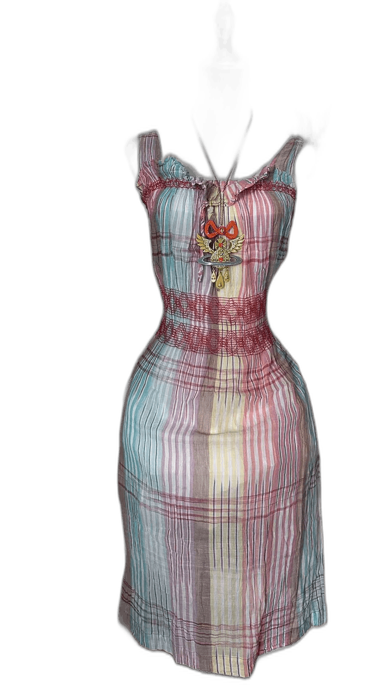 Vivienne Westwood Vivienne Westwood Cotton Linen Sundress - dmc Size M / US 6-8 / IT 42-44 - 1 Thumbnail
