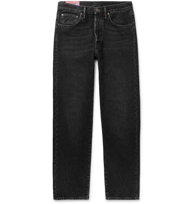 Acne Studios Acne Studios 1996 jeans in used black | Grailed