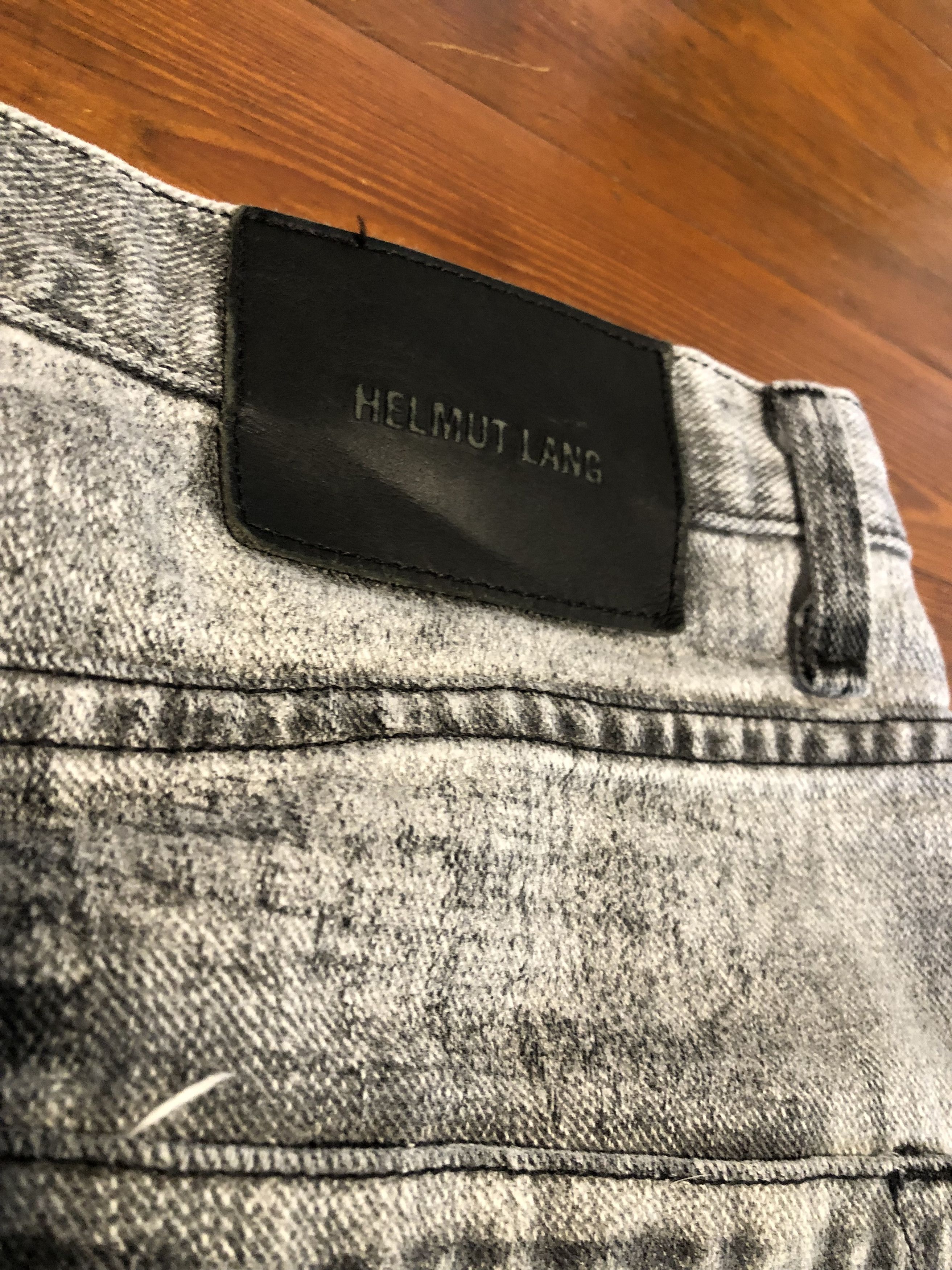 Helmut Lang Helmut Lang Distressed Wash Straight Leg Jeans Size US 34 / EU 50 - 4 Thumbnail