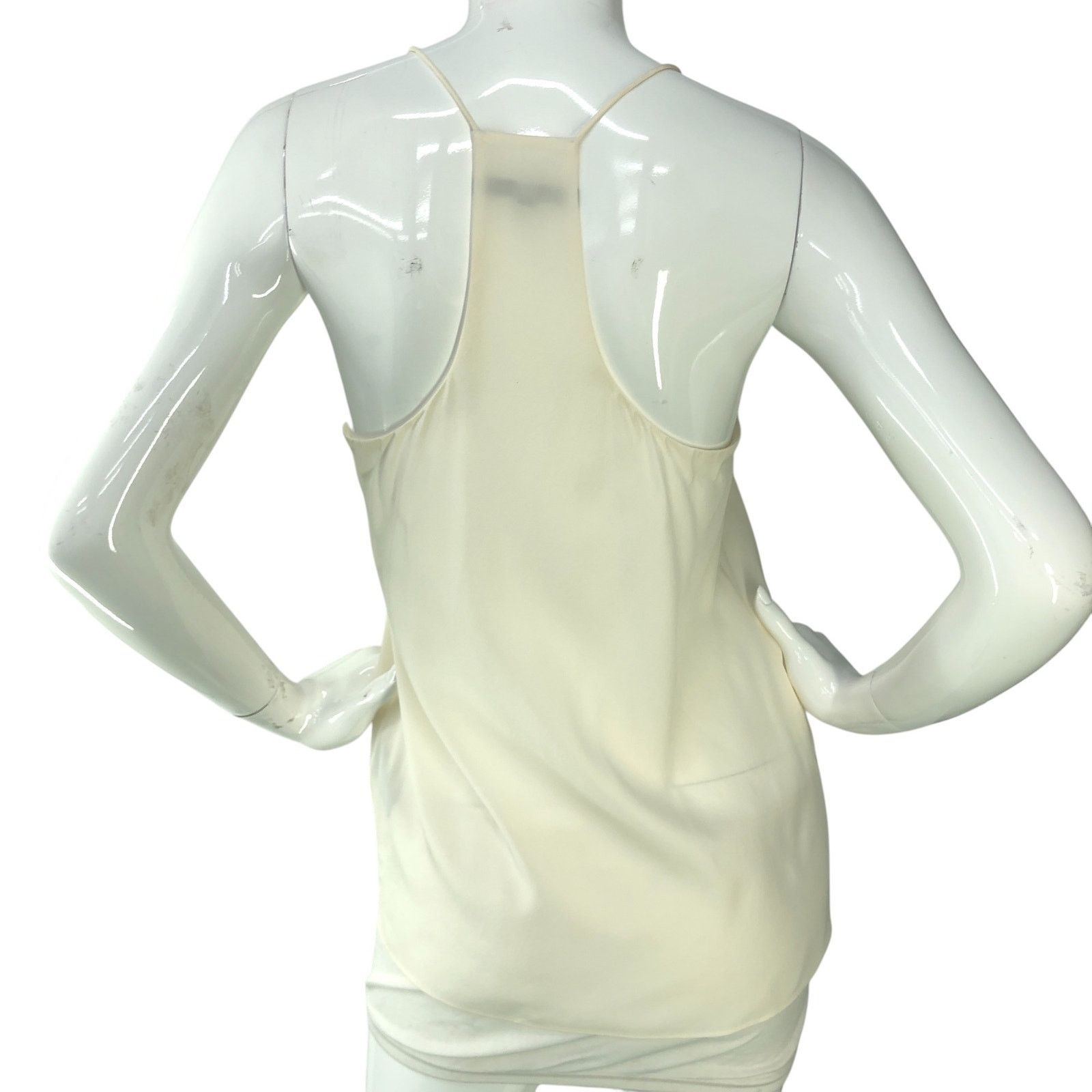Tibi Tibi Sizs 4 Top Silk Shell Racerback Cami Spaghetti Strap Size S / US 4 / IT 40 - 7 Thumbnail