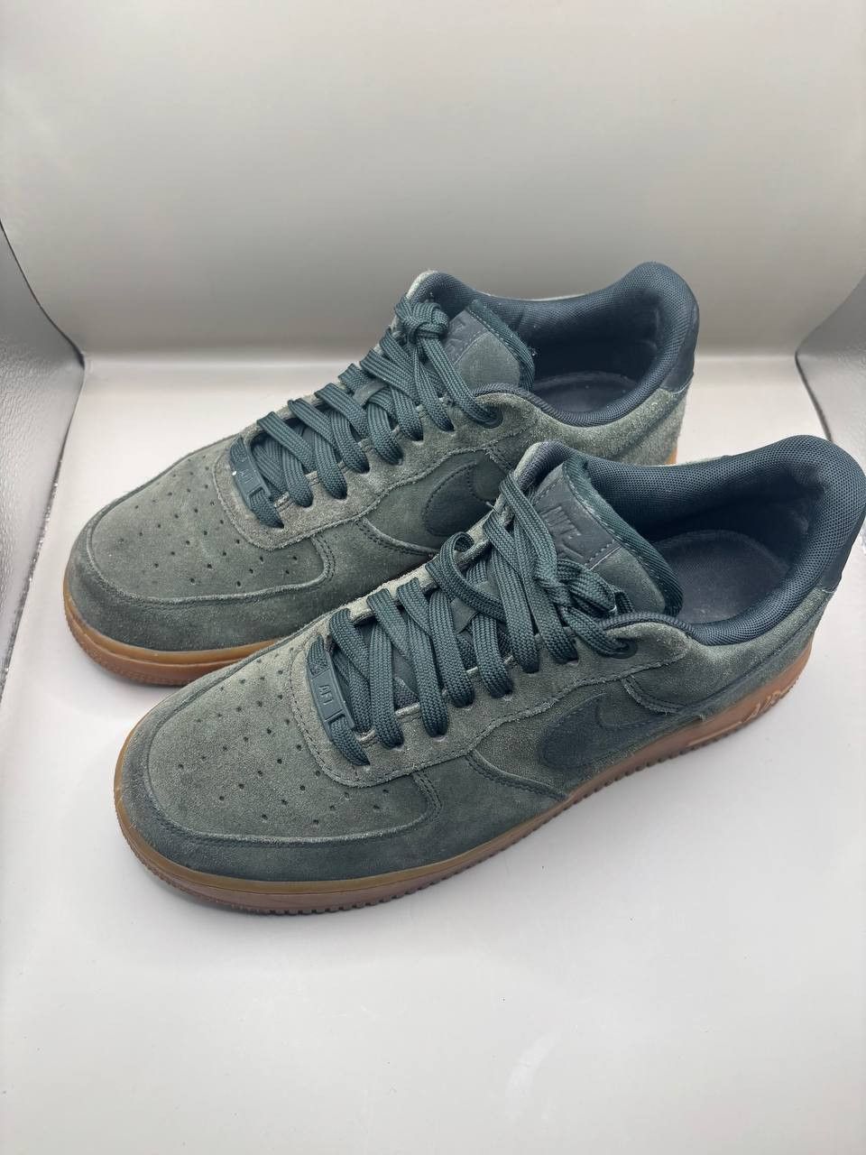 Nike Nike Air Force 1 Low Suede "Outdoor Green" Gum Sole Size US 8.5 / EU 41-42 - 6 Thumbnail