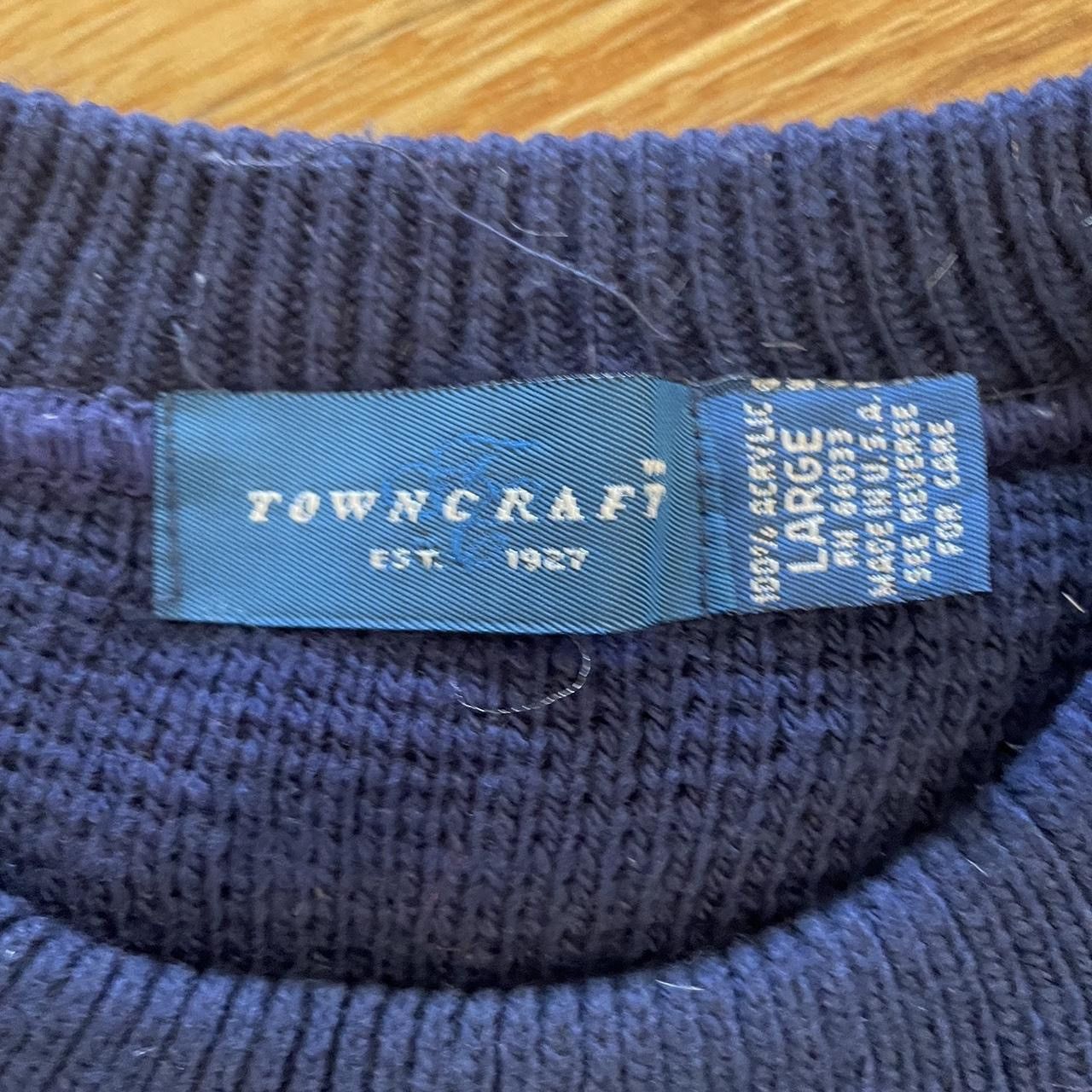 Towncraft Vintage Towncraft Knit Sweater Size US L / EU 52-54 / 3 - 3 Thumbnail