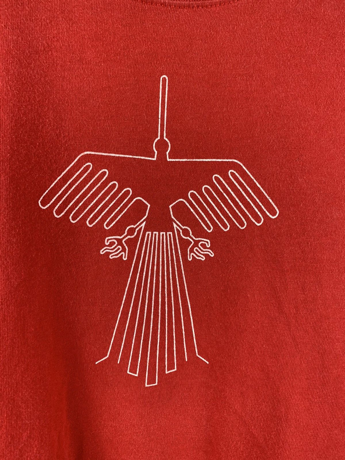 Vintage Steals! Nazca Line Eagles Pheonix Ancient Bird Tee Size US L / EU 52-54 / 3 - 5 Thumbnail