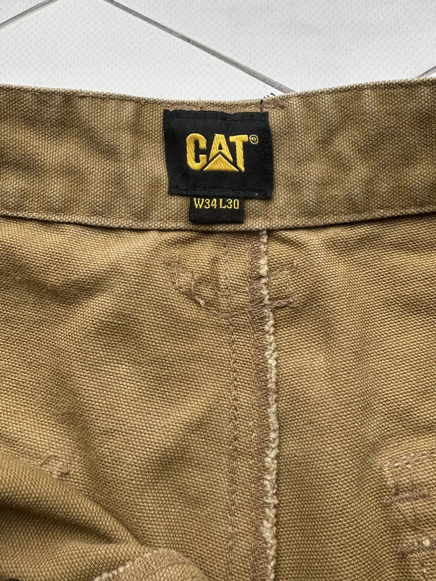 Caterpillar CAT Vintage Work Retro Heavy Pants (B99) Size US 34 / EU 50 - 5 Thumbnail