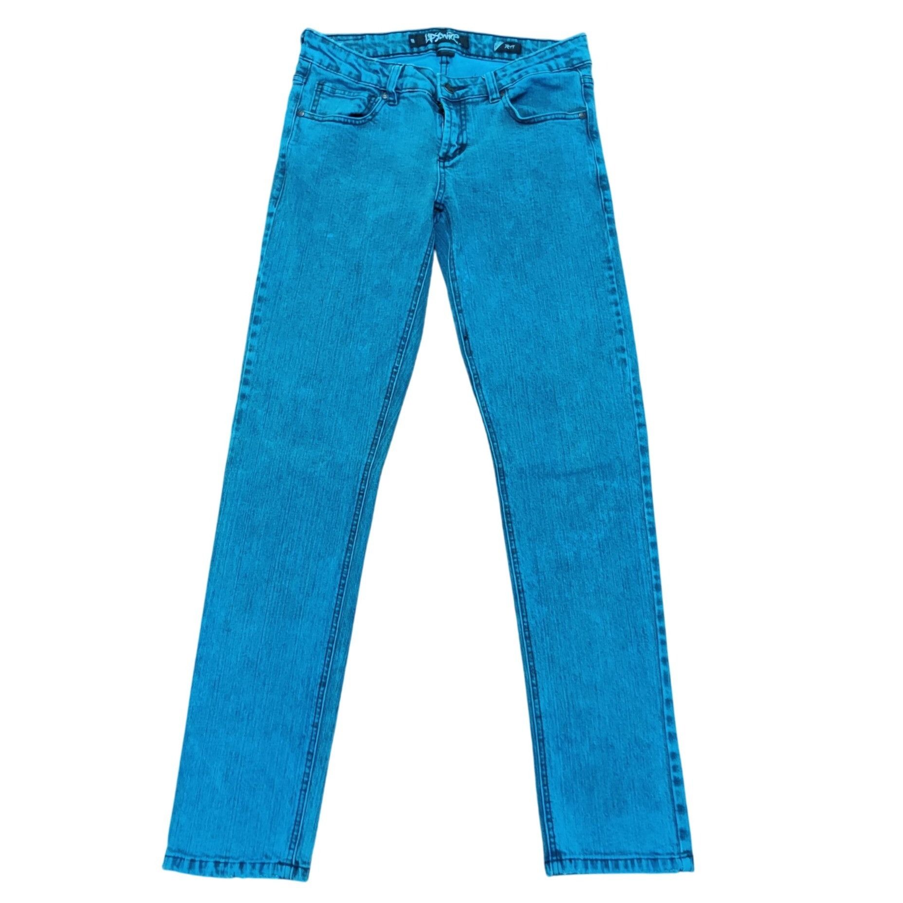 Lip Service Lip Service Juniors Jeans Denim Skinny Jeans Turquoise Blue Size 31" - 1 Thumbnail