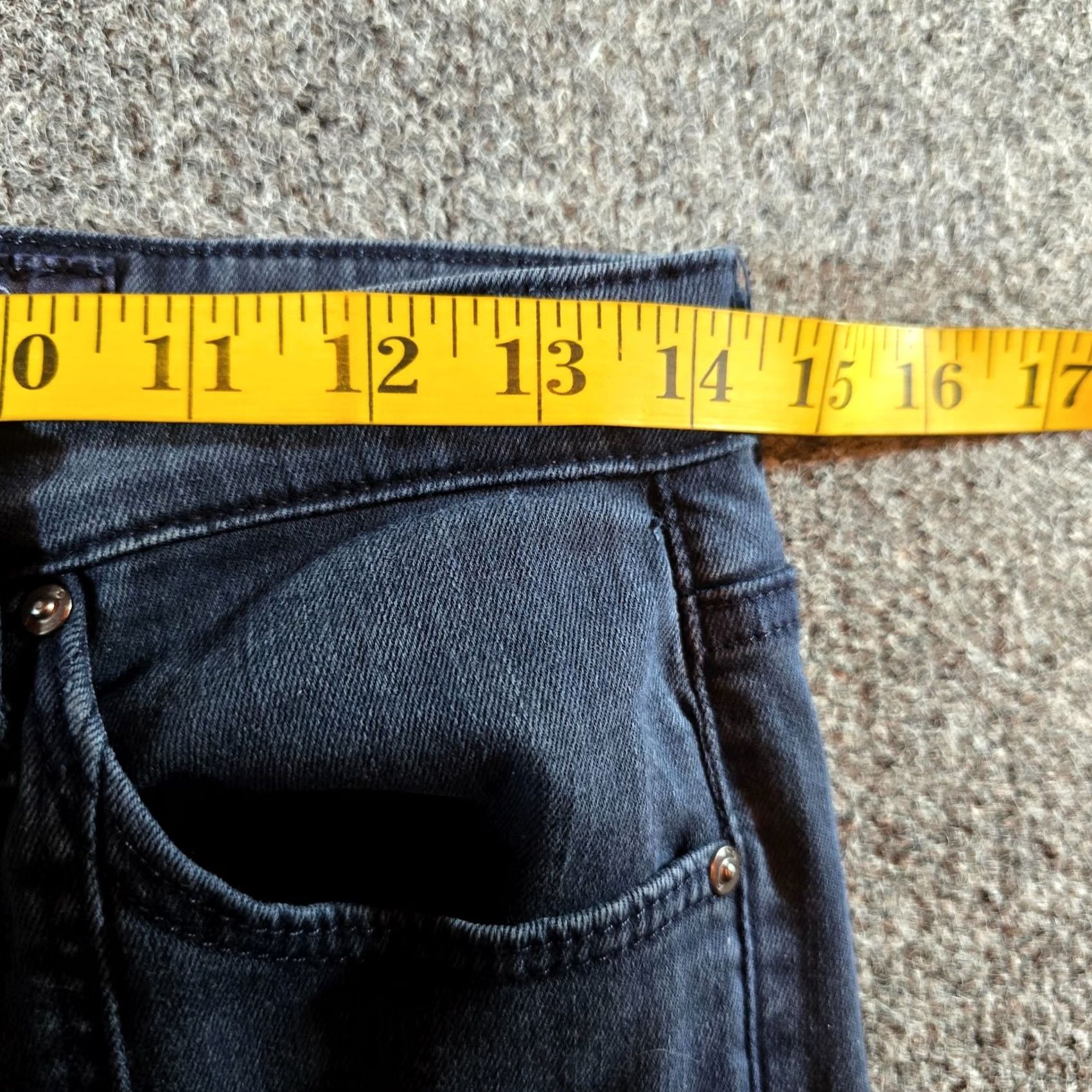 Vintage AG Adriano Goldschmied Jeans Women 27 Jodi Cropped High Rise Slim Flare Casual Jeans Size 27" / US 4 / IT 40 - 7 Thumbnail