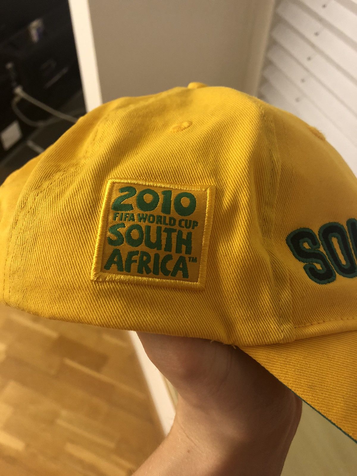 Adidas × Vintage RARE FIFA WORLD CUP 2010 SOUTH AFRICA SOCCER FOOTBALL HAT Size ONE SIZE - 2 Thumbnail