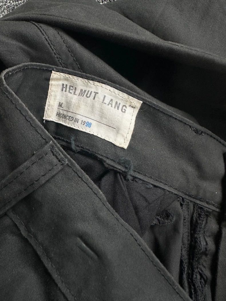 Helmut Lang Helmut Lang Helmut lang 1998 black pants-2507 Size US 32 / EU 48 - 5 Thumbnail