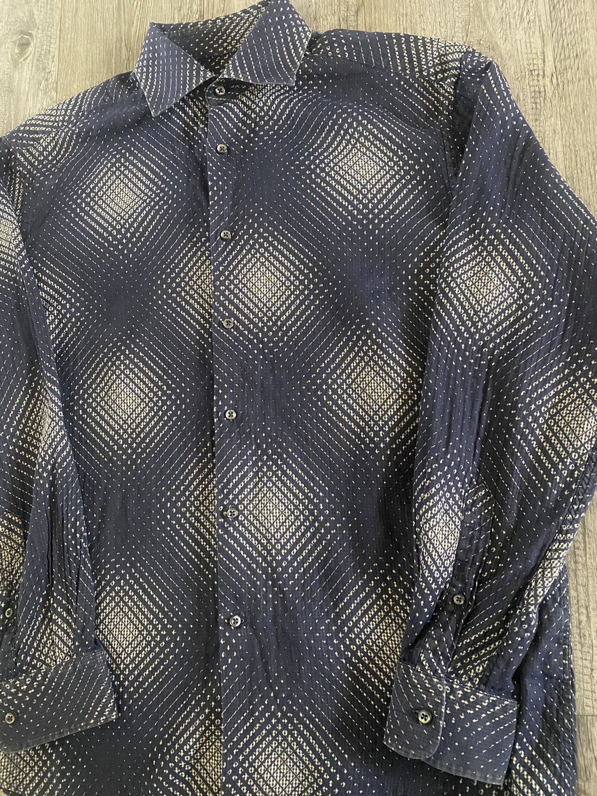 Vintage × Zanella Zanella button up RARE pattern Size US L / EU 52-54 / 3 - 2 Thumbnail