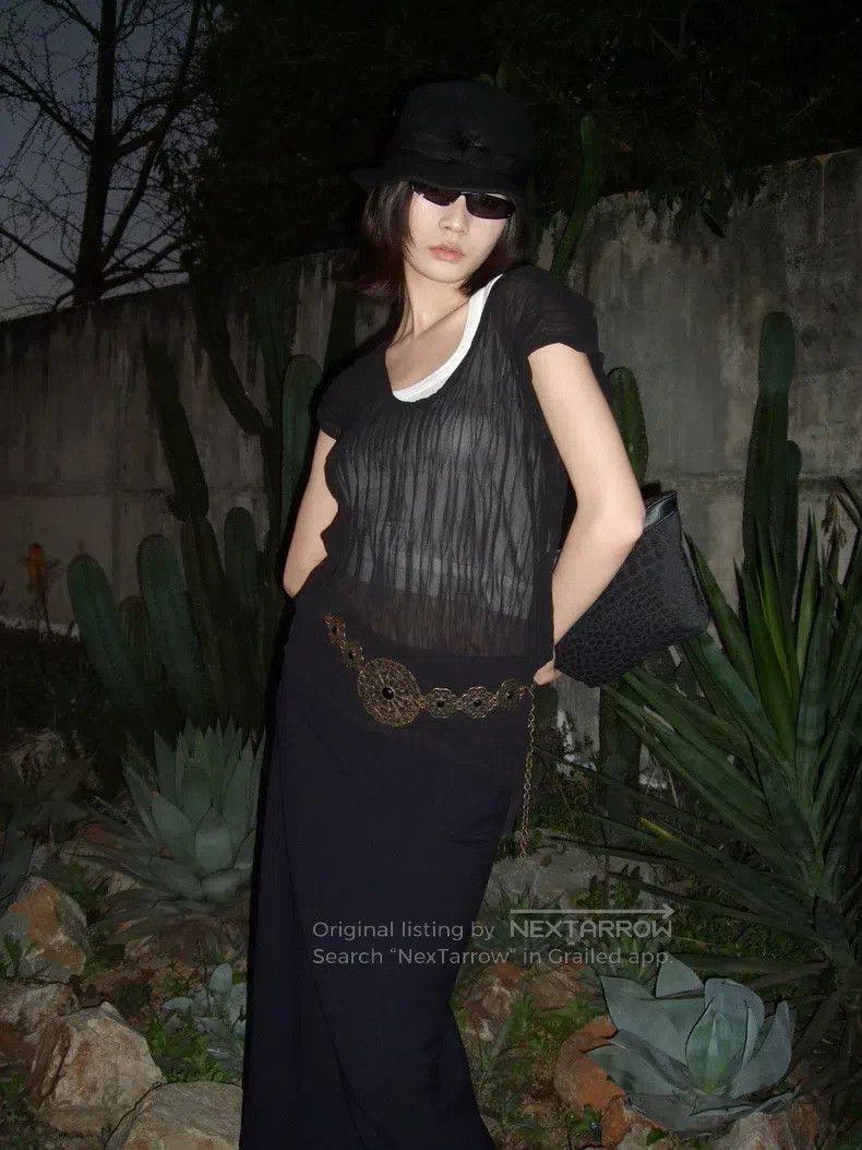 Yohji Yamamoto Yohji Yamamoto size ss 92aw Black Skirt Size 24" / US 00 / IT 34 - 4 Thumbnail