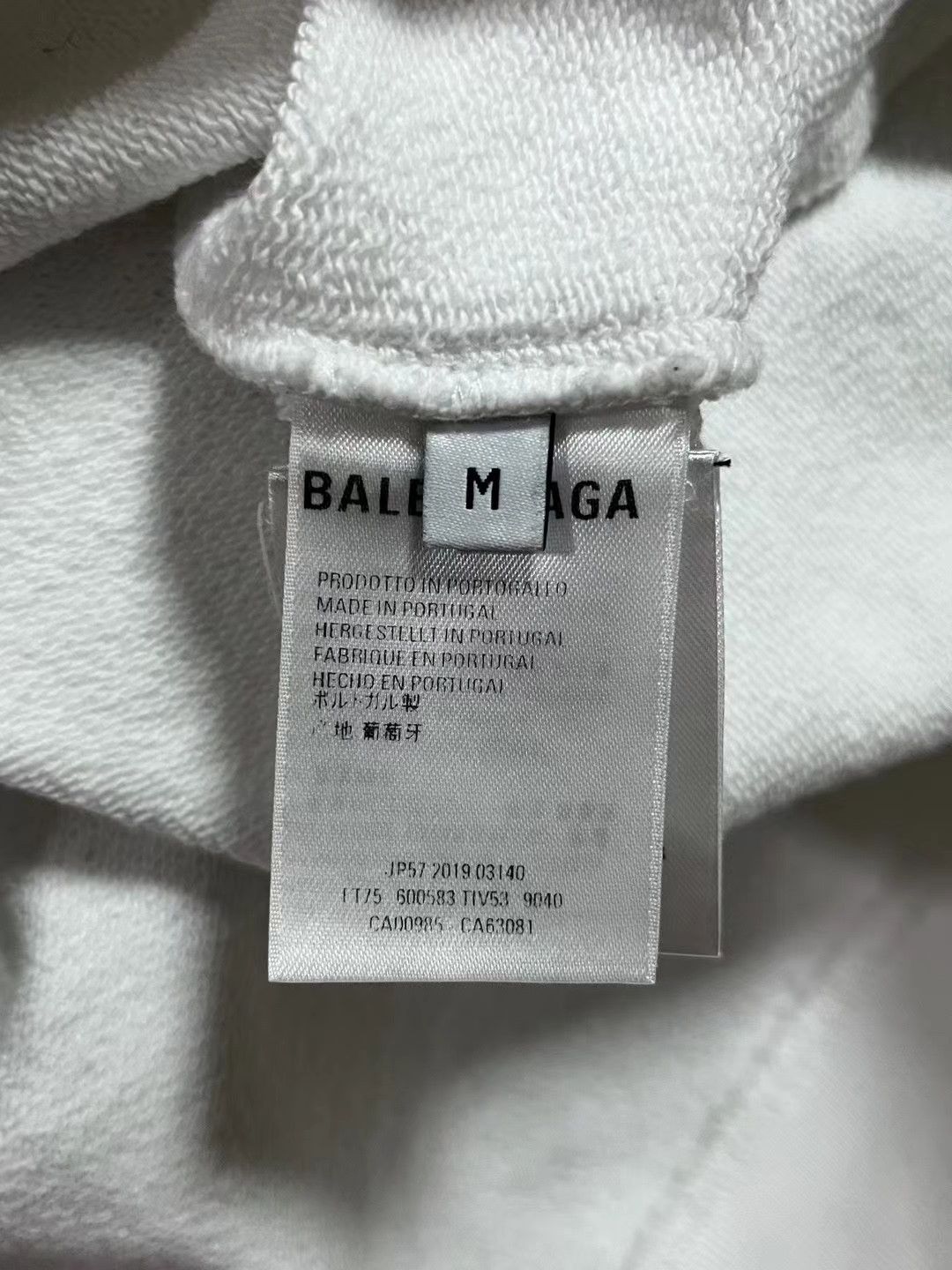Balenciaga Balenciaga White Coke Hoodie 2501-Nextarrow Size US M / EU 48-50 / 2 - 6 Thumbnail