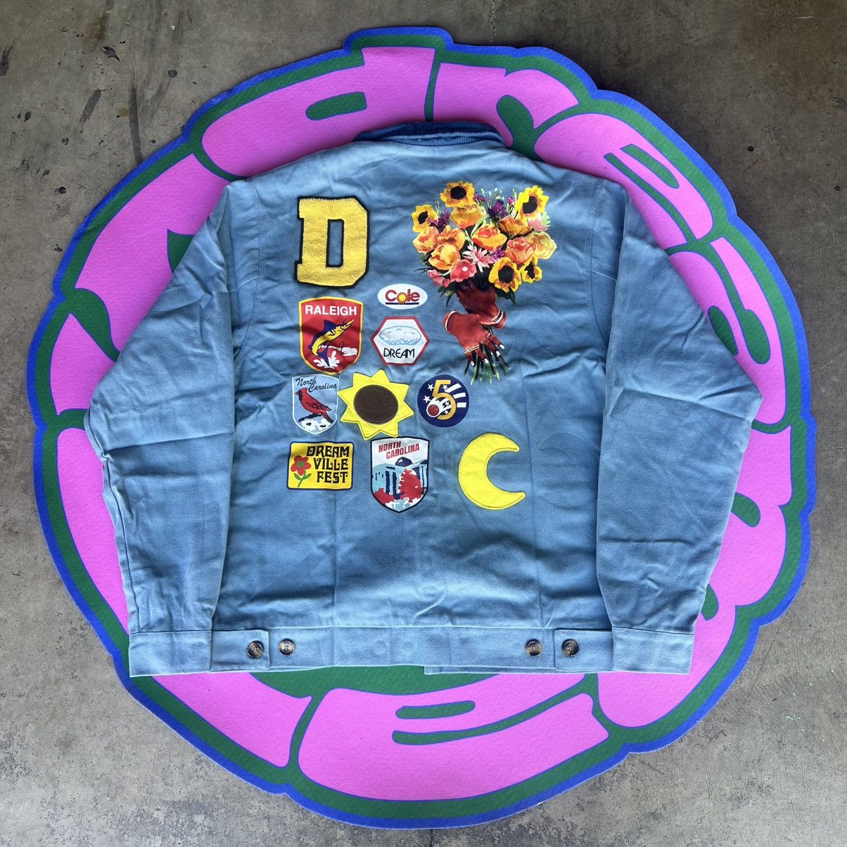 Dreamville Dreamville Denim Jacket Embroidered “First 2025” J. Cole Size US L / EU 52-54 / 3 - 4 Thumbnail