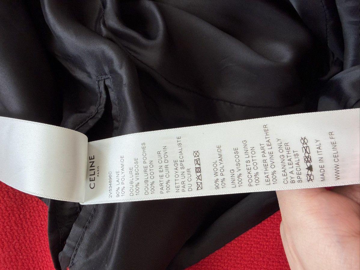 Celine *Hedi Slimane* Celine Western Teddy Jacket Size US S / EU 44-46 / 1 - 18 Thumbnail