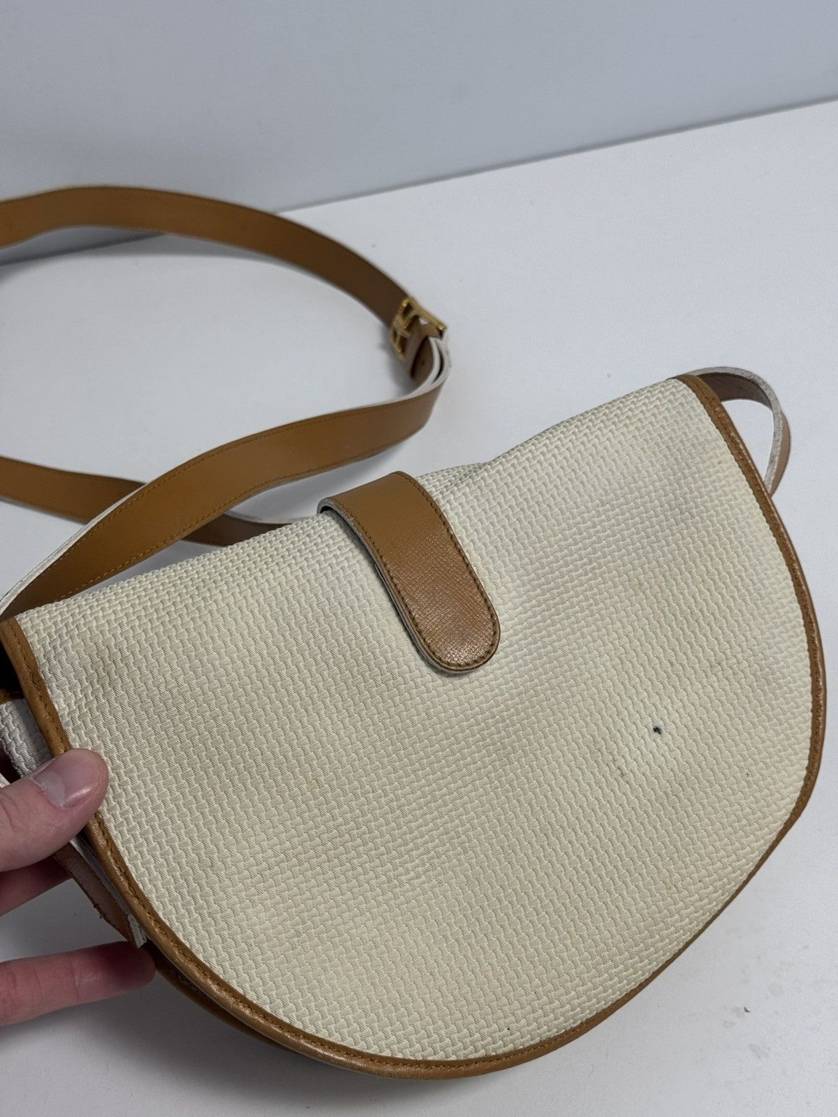 Yves Saint Laurent YVES SAINT LAURENT Shoulder Bag PVC x Leather Size ONE SIZE - 10 Thumbnail