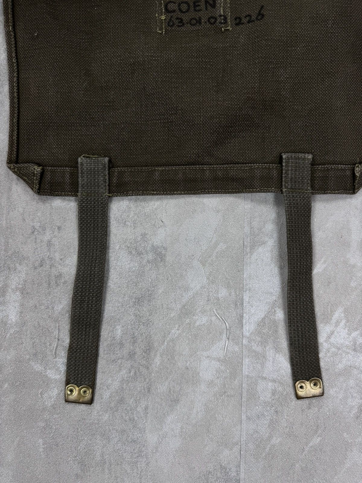 Other Vintage military canvas Biker Bag Motorcycle back bag Size ONE SIZE - 16 Thumbnail
