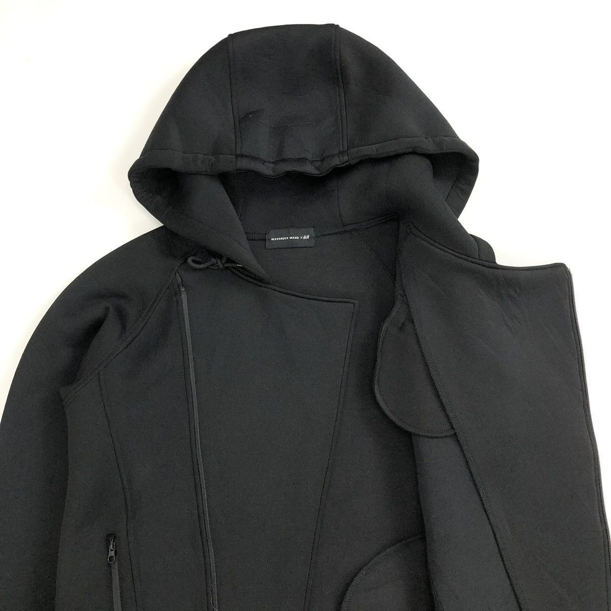 Alexander Wang × H&M Alexander Wang H&M Asymmetrical Scuba Zip Hoodie jacket Size US S / EU 44-46 / 1 - 4 Thumbnail