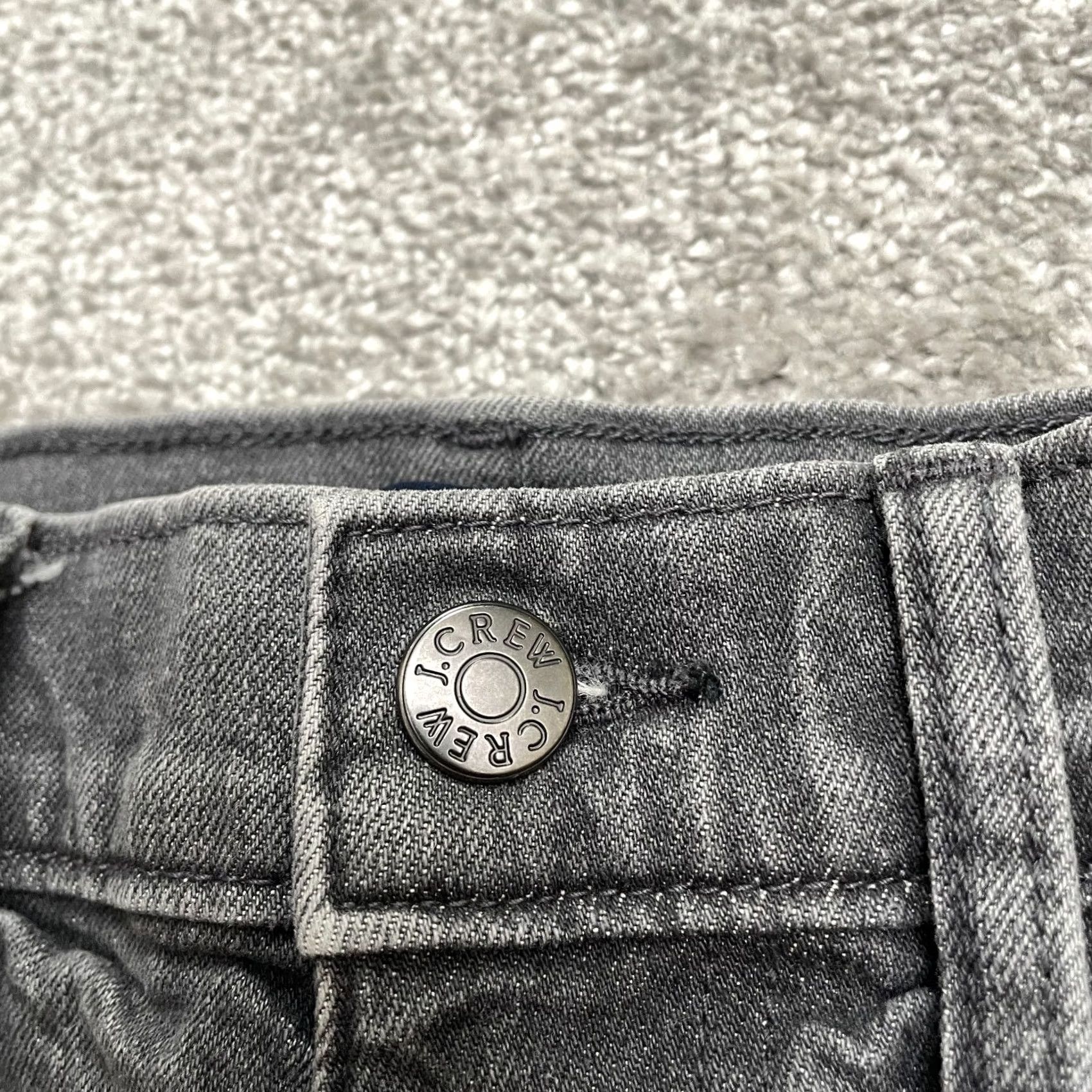 J.Crew J.CREW Flex Slim Fit Denim Jeans Mens 29x31 Black Charcoal Wash Cotton Slim Fit Denim Jeans Mens 29-31 Black Charcoal Wash Size US 29 - 3 Thumbnail