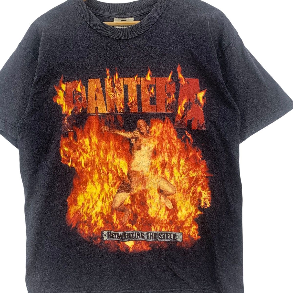 Band Tees Vintage PANTERA REINVENTING THE STEEL Album Tour Tee Shirt Size US L / EU 52-54 / 3 - 5 Thumbnail