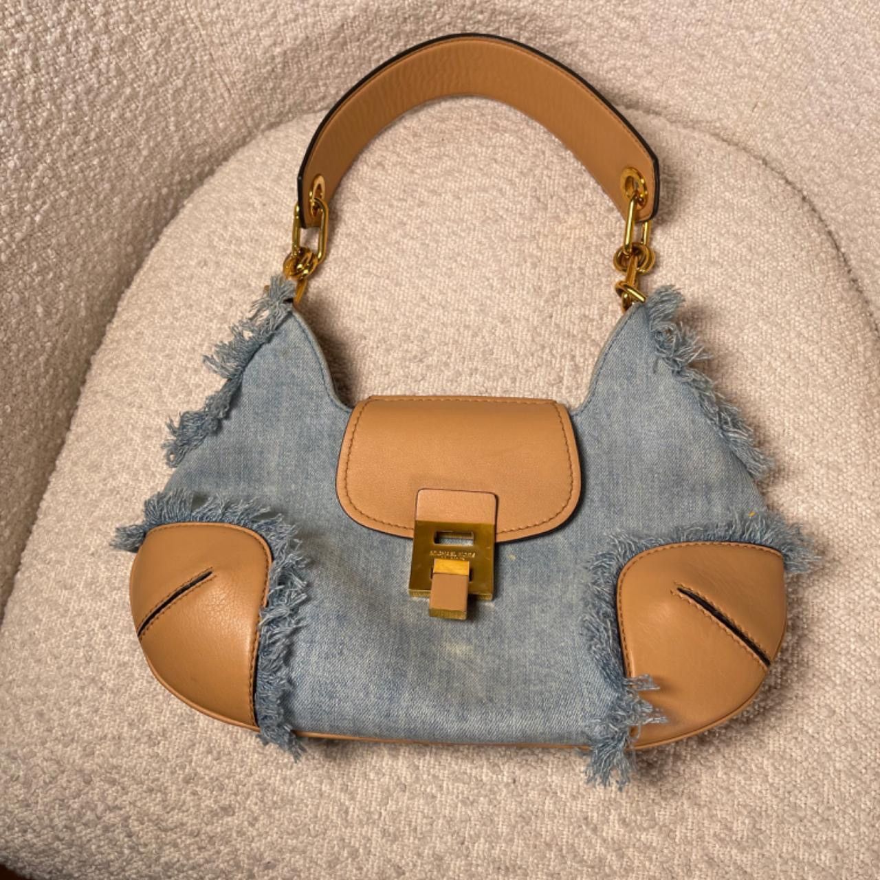 Michael Kors Michael Kors Bancroft Denim Shoulder Bag Size ONE SIZE - 3 Thumbnail