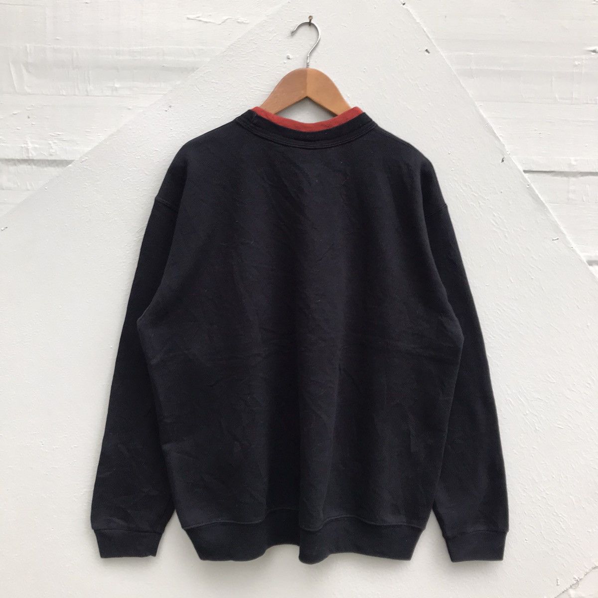 Other Morning sun embroidered double crewneck sweater Size US L / EU 52-54 / 3 - 2 Thumbnail