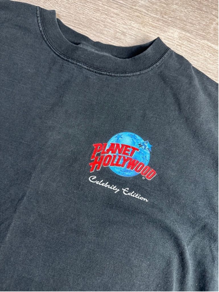 Vintage Men's Vintage Planet Hollywood T-Shirt, Size L, Black Size US L / EU 52-54 / 3 - 4 Thumbnail
