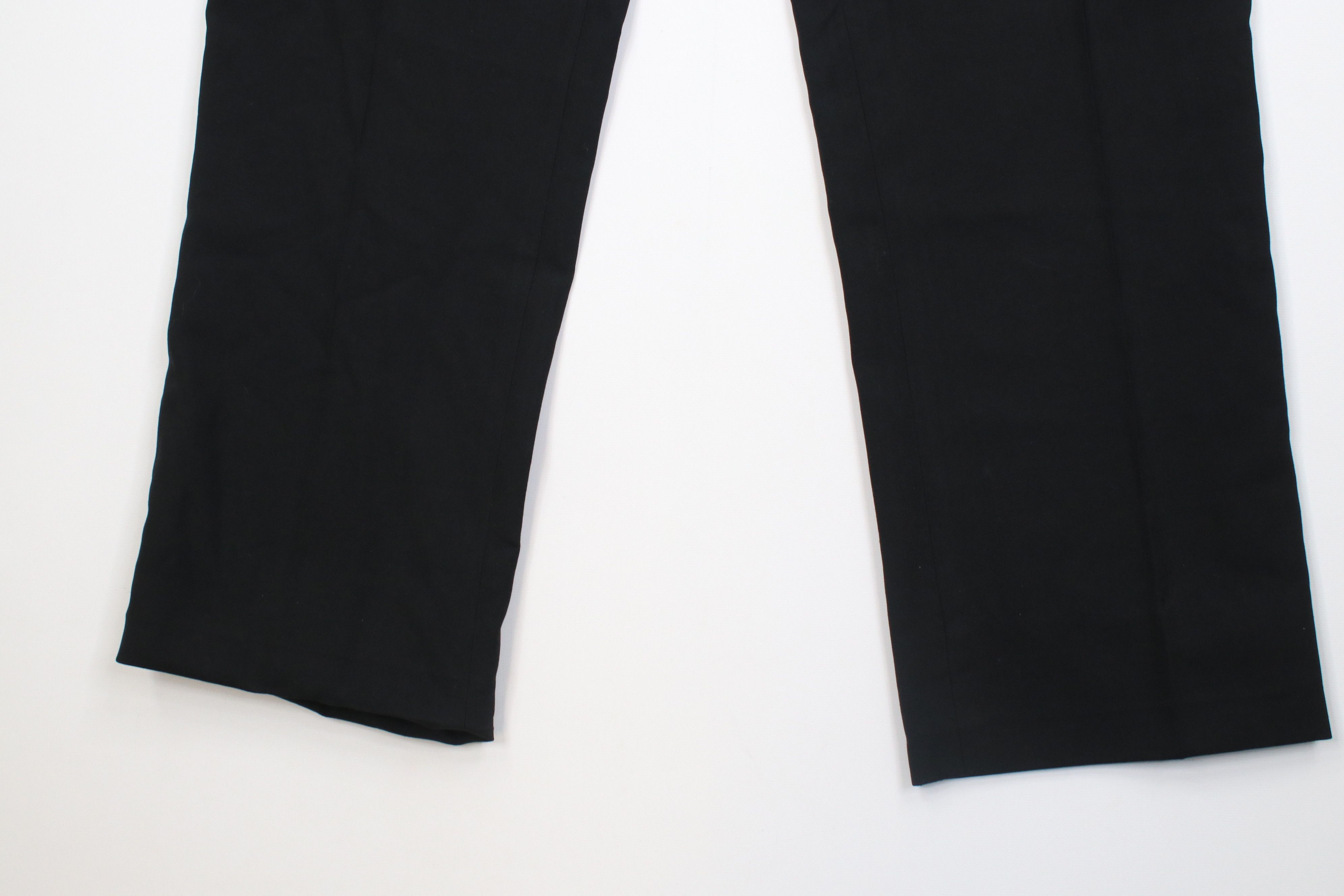 Vintage Vintage 90s Streetwear Wool Knit Tuxedo Pants Black USA Size US 30 / EU 46 - 4 Thumbnail