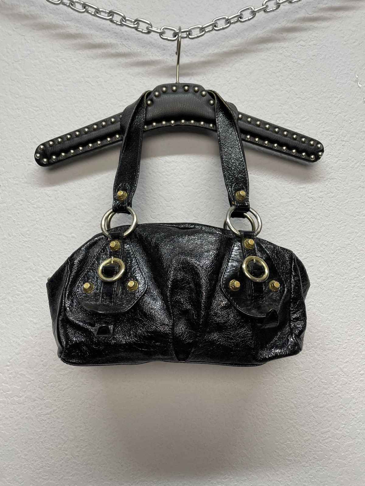 Japanese Brand × KMRii × Vintage Vintage Y2K If Six Was Nine Like Kmrii Leather Bag Size ONE SIZE - 8 Thumbnail