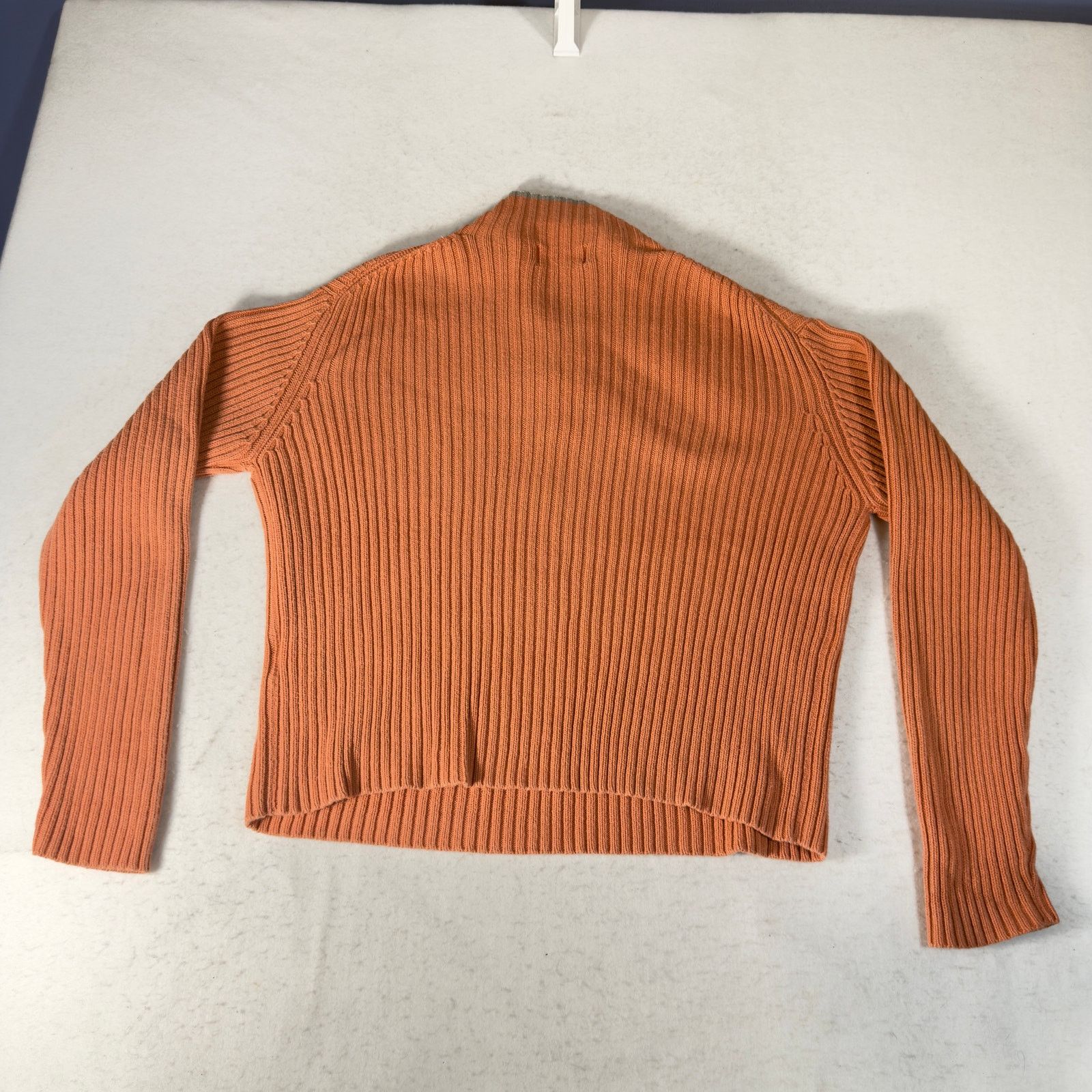 Woolrich Woolen Mills Woolrich John Rich & Bros Women L 1/4 Zip Rib Knit Sweater Size L / US 10 / IT 46 - 5 Thumbnail