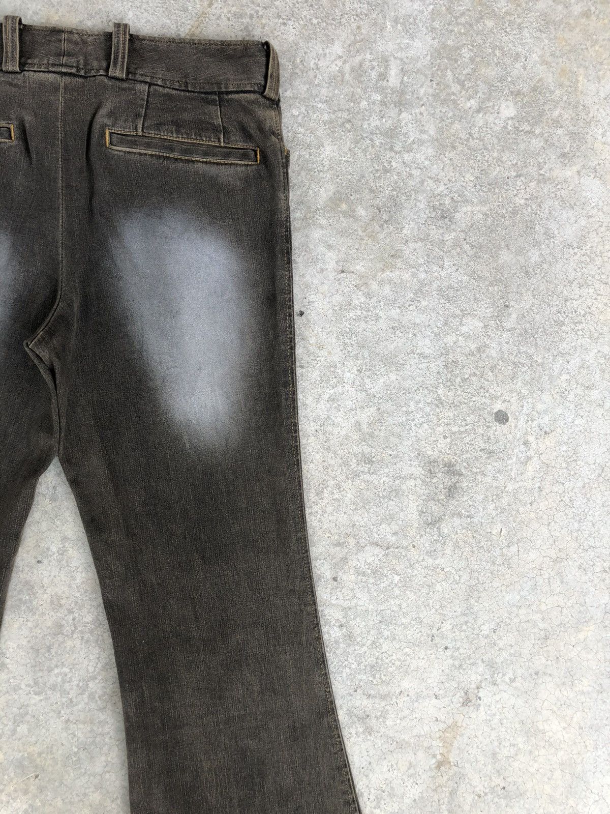 Tornado Mart Tornado Mart Flared Jeans Distressed Jeans Size US 30 / EU 46 - 10 Thumbnail