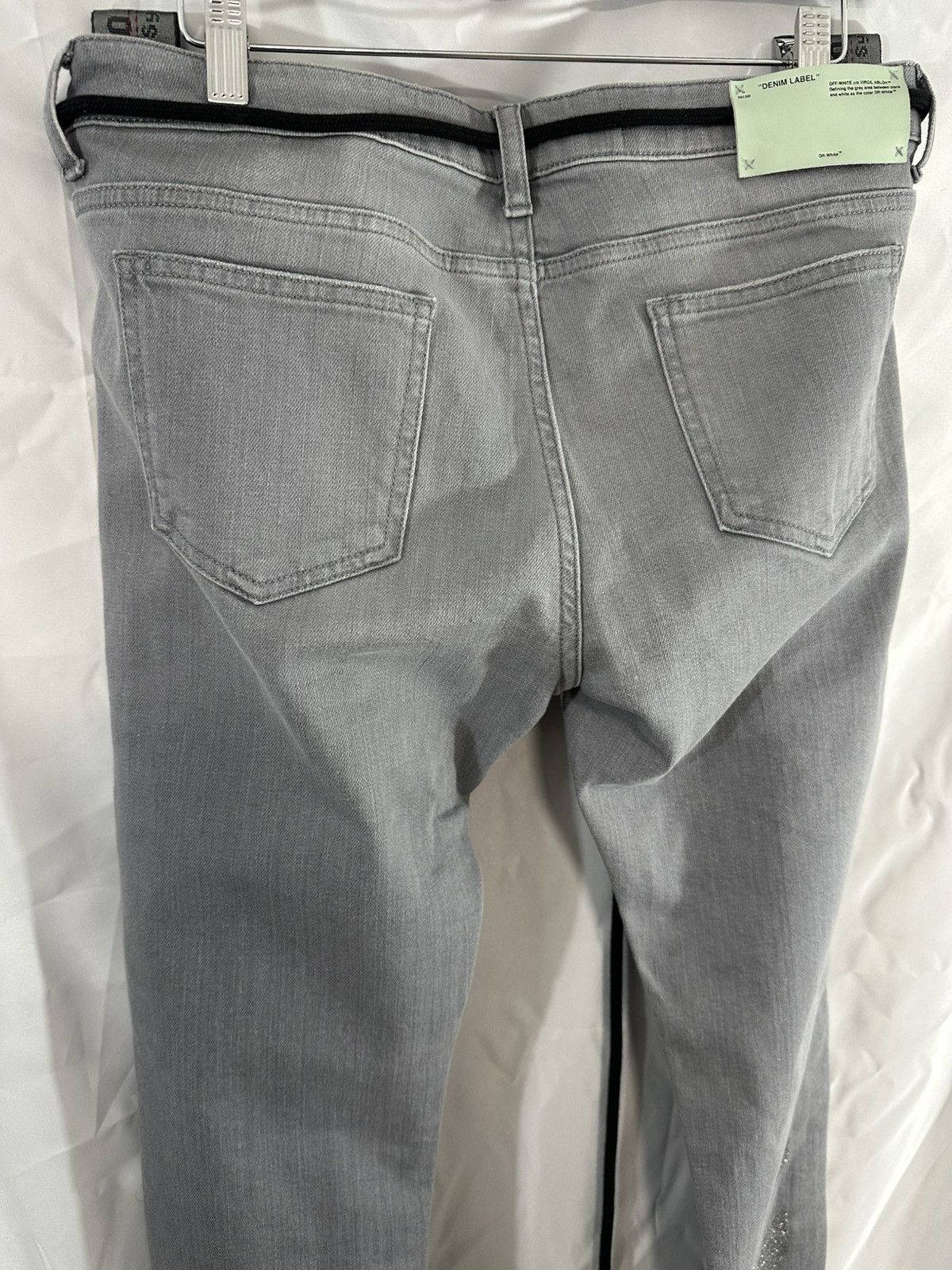 Off-White Off-White denim Silver Size US 31 - 14 Thumbnail