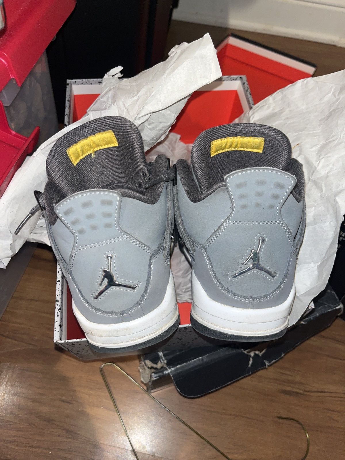 Jordan Brand Cool grey Jordan 4s Size US 6.5 / IT 36.5 - 9 Thumbnail