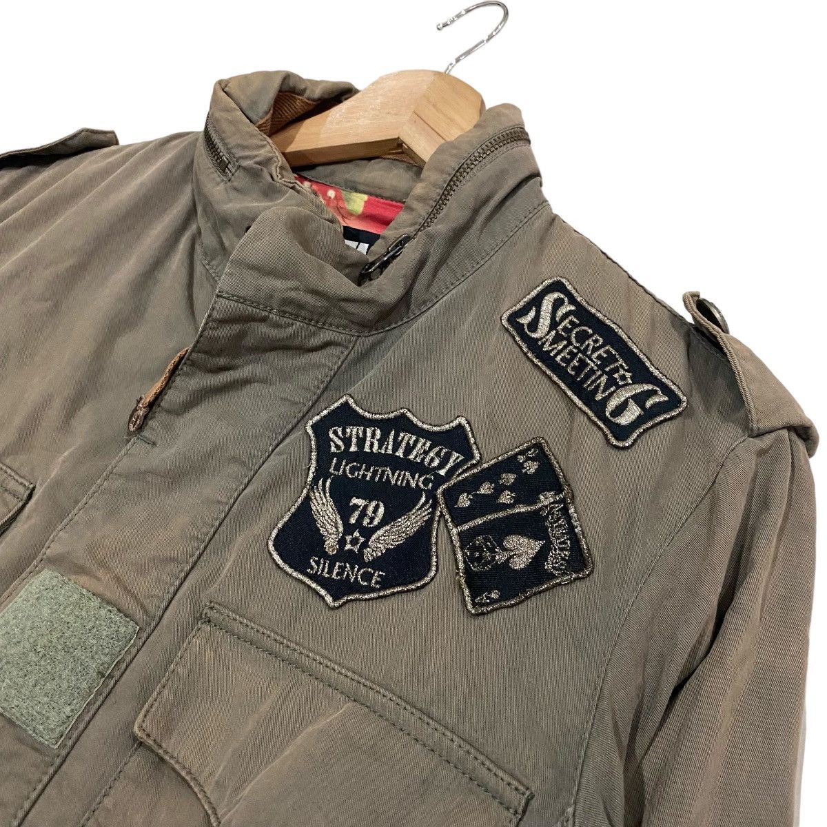 If Six Was Nine × PPFM 🔥VINTAGES PPFM SKULLS MILITARY PARKA JACKET Size US S / EU 44-46 / 1 - 5 Thumbnail