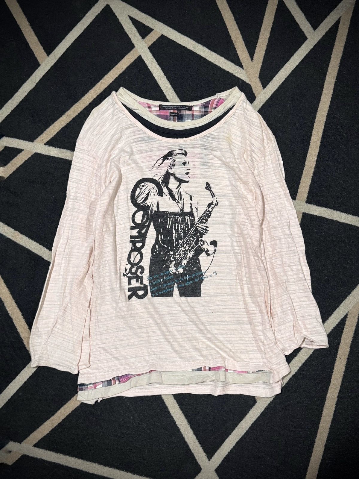 Hysteric Glamour Composer Layared Long Sleeve Japanese 2000s Styled Size US M / EU 48-50 / 2 - 1 Thumbnail