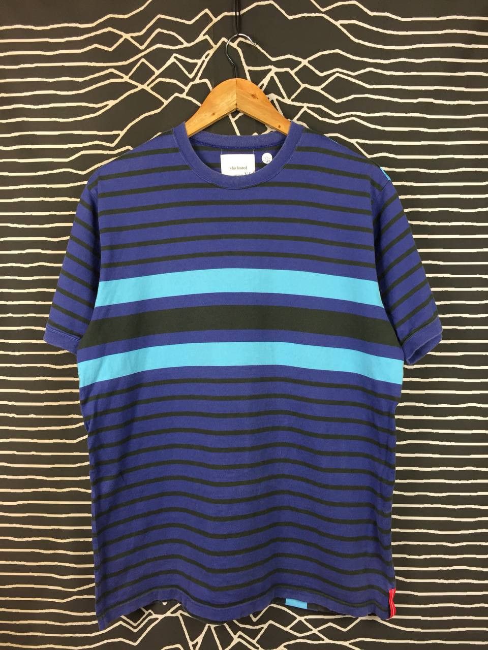 WHIZ LIMITED Whiz Limited Made In Japan Asymmetrical Striped Tee Size US L / EU 52-54 / 3 - 1 Thumbnail