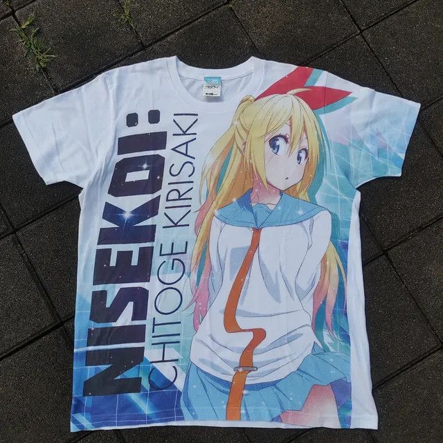 Anime Extremely Rare Nisekoi Chitoge Kirisaki All Over Print Cospa Size US XL / EU 56 / 4 - 2 Thumbnail