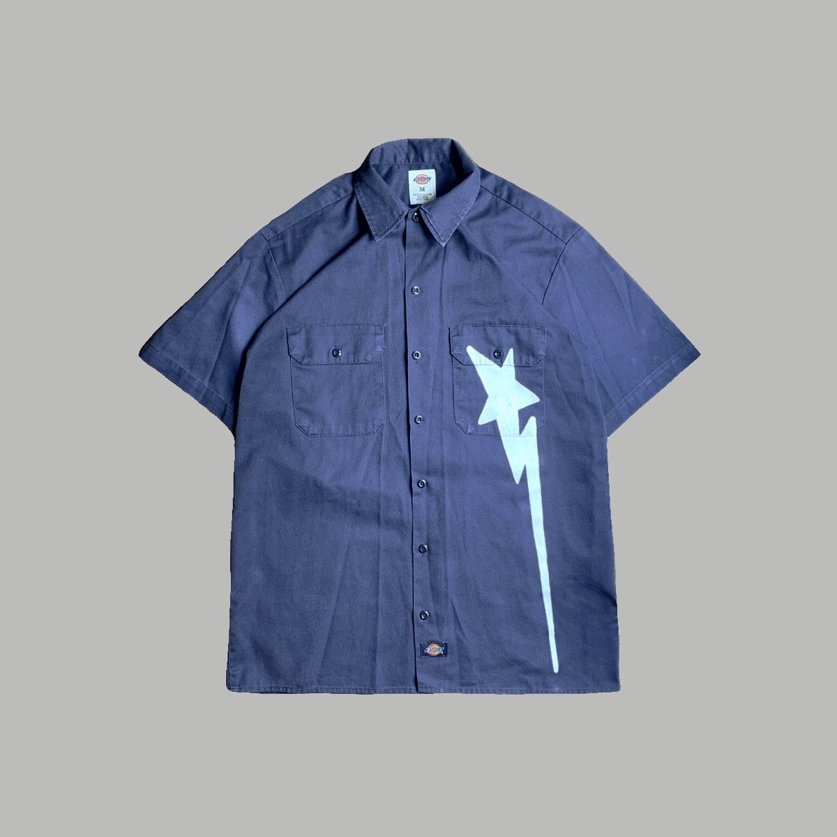 Dickies × Stussy Custom BAPExDICKIES Short sleeve rap shirt Size US M / EU 48-50 / 2 - 1 Thumbnail