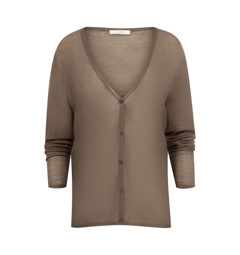 The Row o1h1sh11225 Kasem Cardigan in Brown Size S / US 4 / IT 40 - 1 Thumbnail