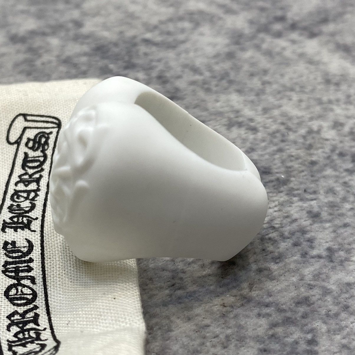 Chrome Hearts CHROME HEARTS Silicrome Ring WHITE Size ONE SIZE - 6 Thumbnail