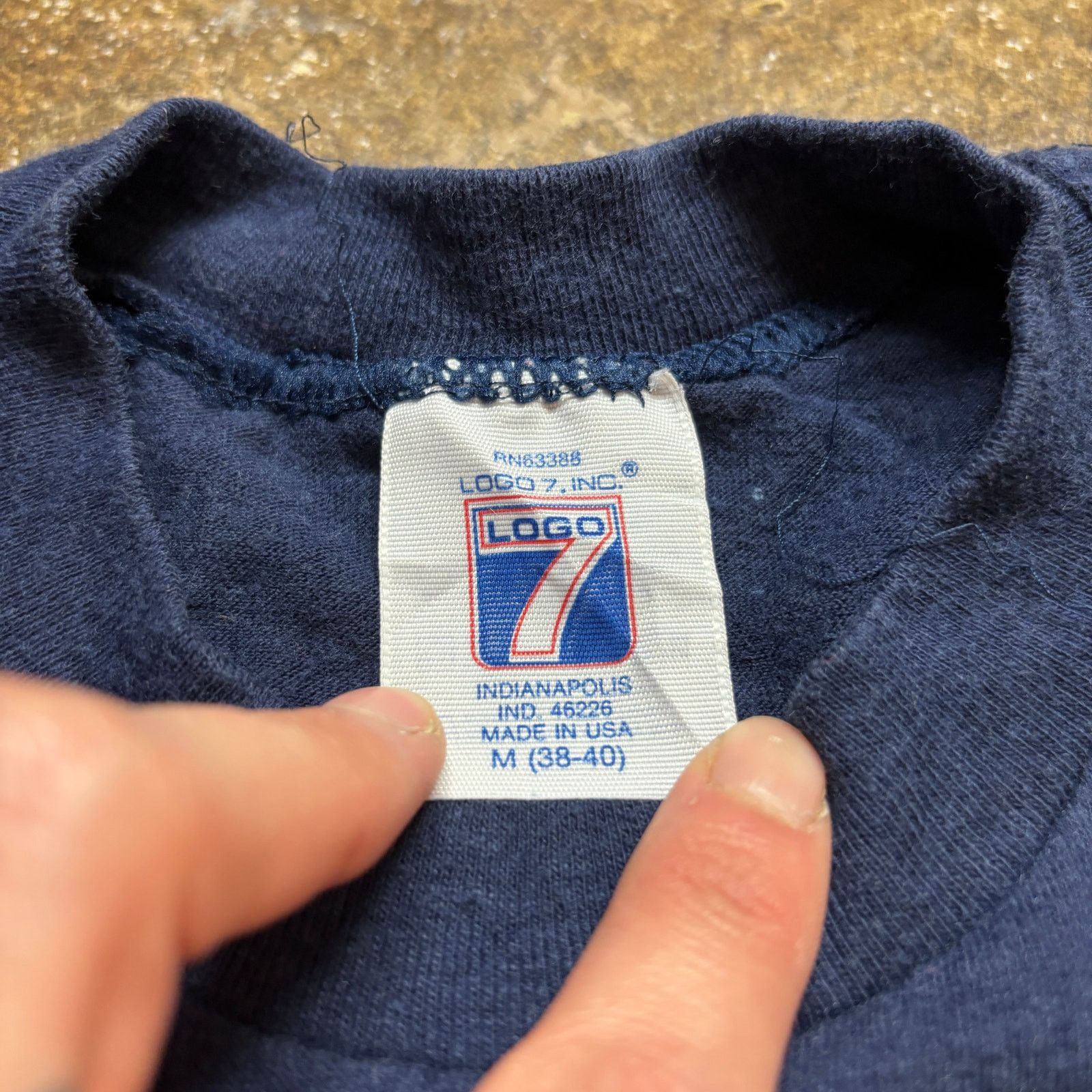 Logo 7 × NFL × Vintage Vintage 80s New York Giants NHL Shirt Men's Medium Logo 7 Size US M / EU 48-50 / 2 - 6 Thumbnail