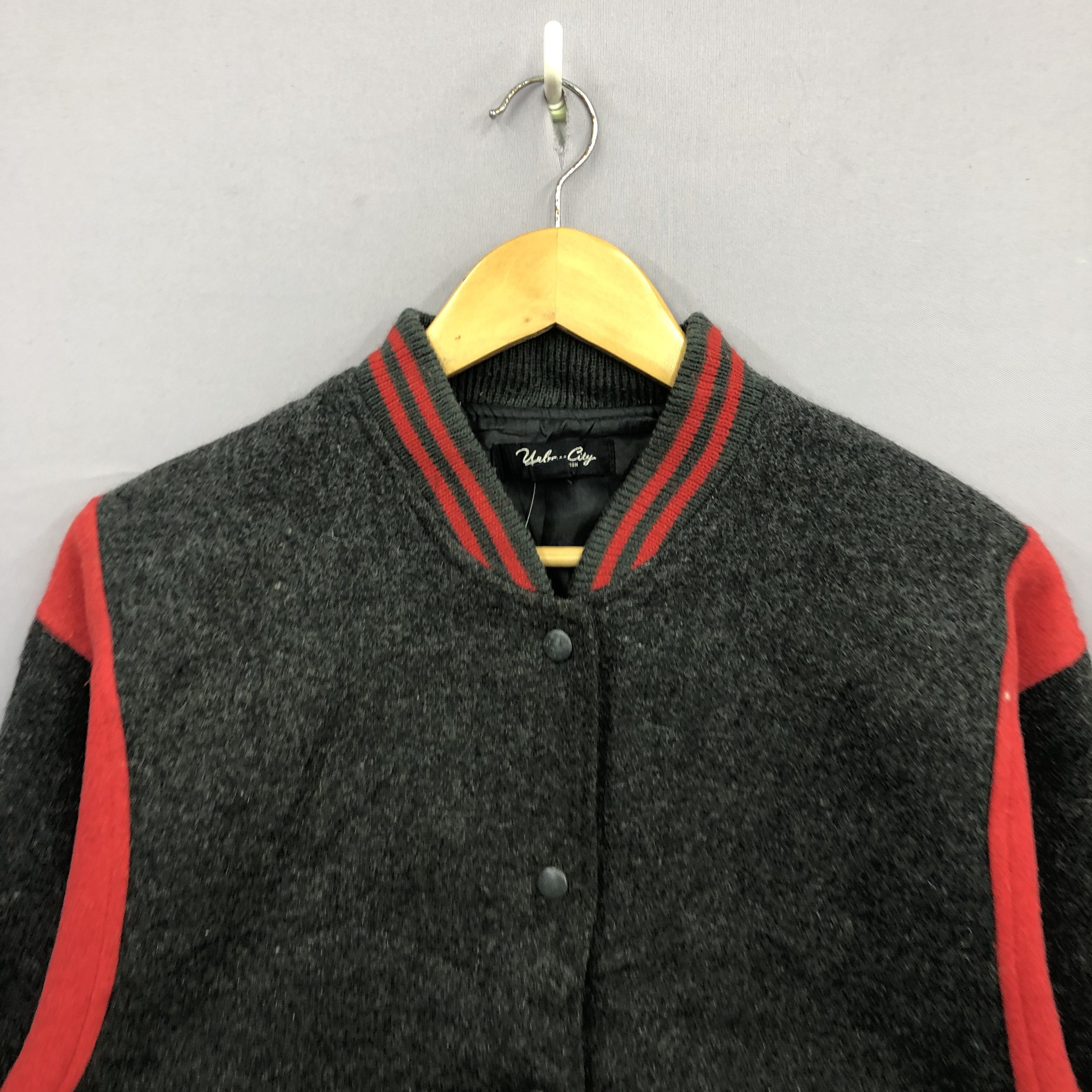 Japanese Brand Vintage Urban City Wool Varsity Baseball College Jacket Size M / US 6-8 / IT 42-44 - 3 Thumbnail