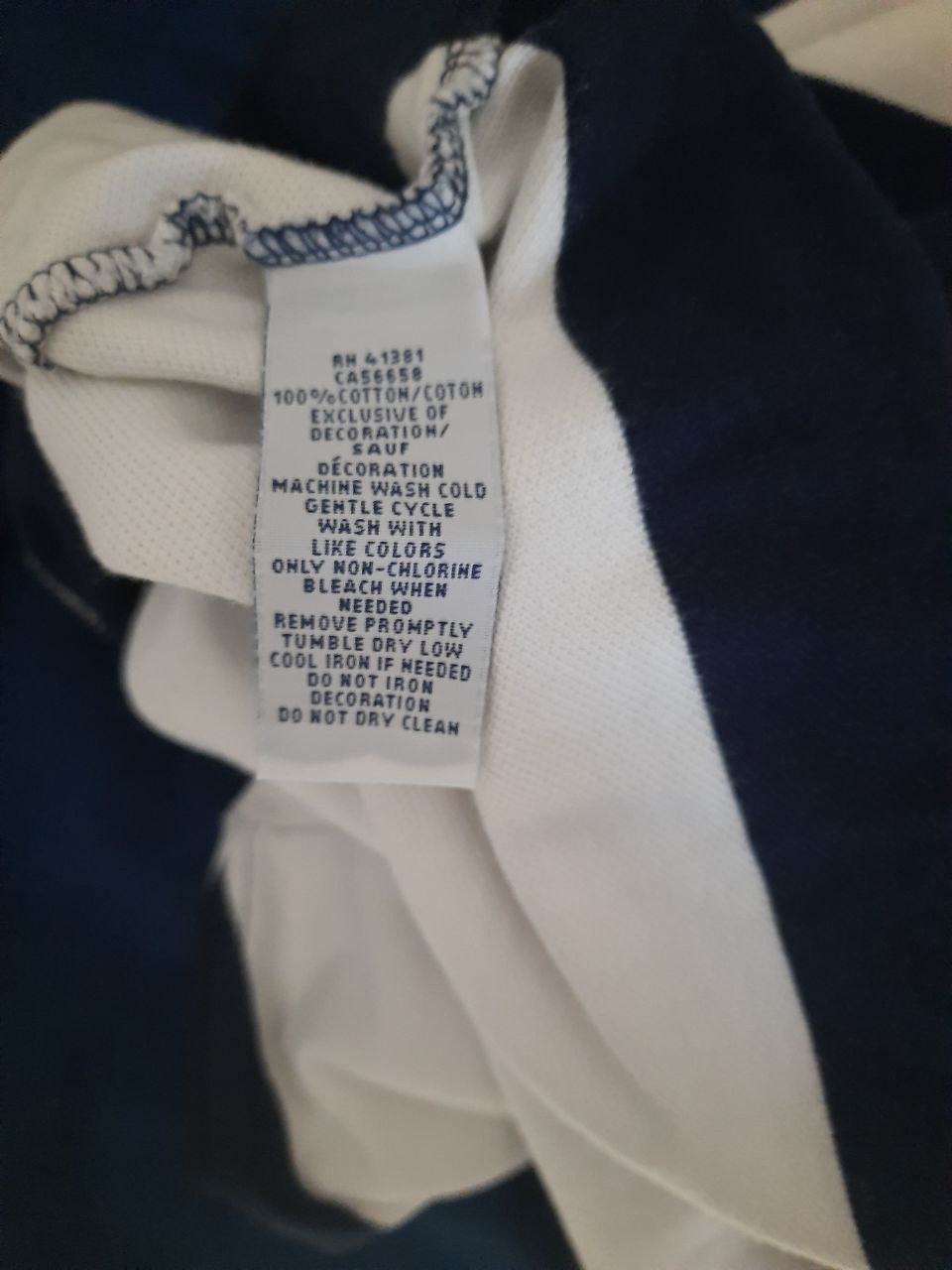 Polo Ralph Lauren × Ralph Lauren Polo Ralph Lauren Striped Polo Shirt Size US XL / EU 56 / 4 - 13 Thumbnail